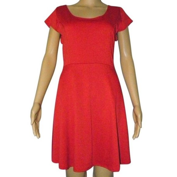 VIBE Sportswear Dresses & Skirts - Short red Skater Dress  by Vibe
